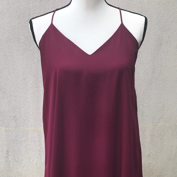 Nymphe maroon dress small - Picture 2 of 7